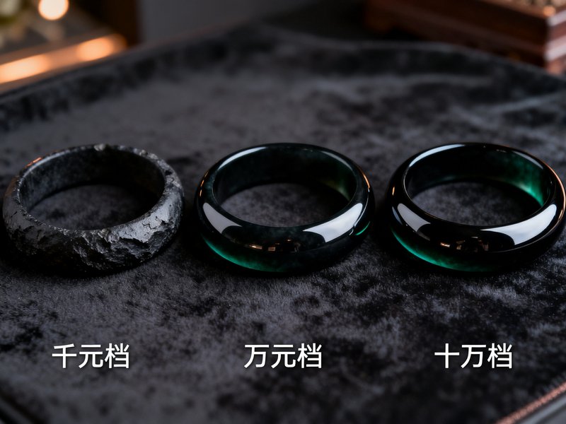墨翠手镯选购指南：从千元到十万的差异